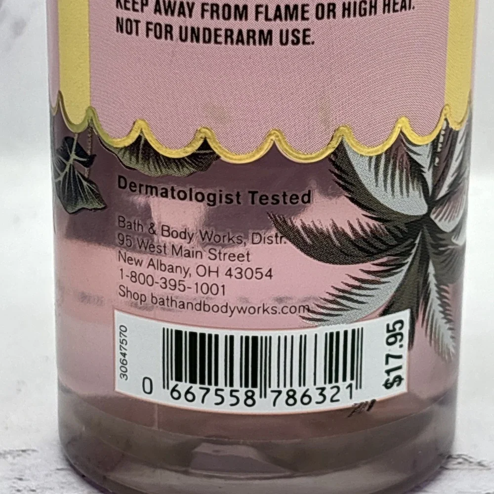 Bath‎ & Body Works Meet Me In Miami Fine Mist Spray 8oz New Discontinued